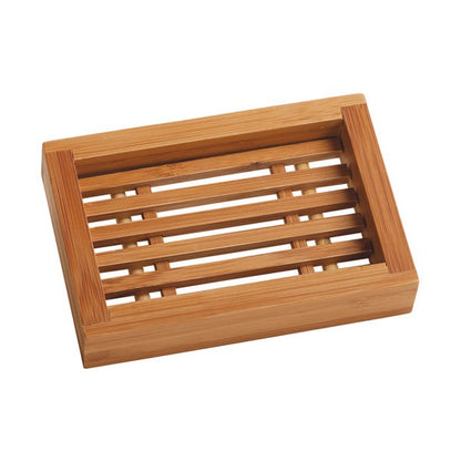 Bamboo soap dish