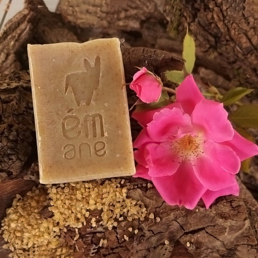 Sesame & rosehip powder