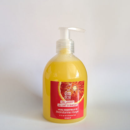 Donkey milk Liquid soap Red mandarin