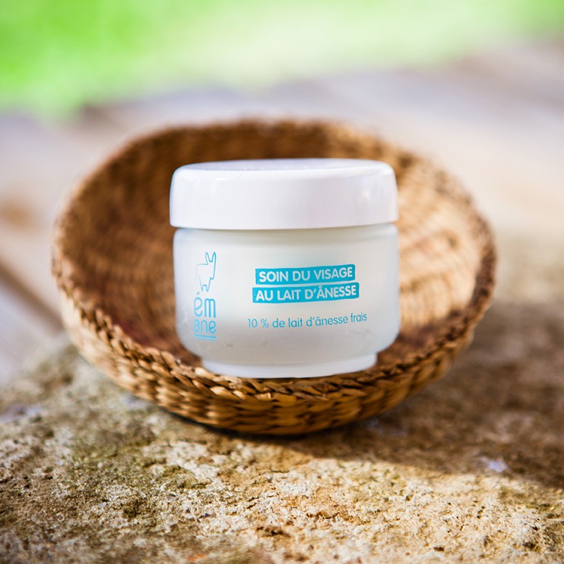 Donkey milk face cream