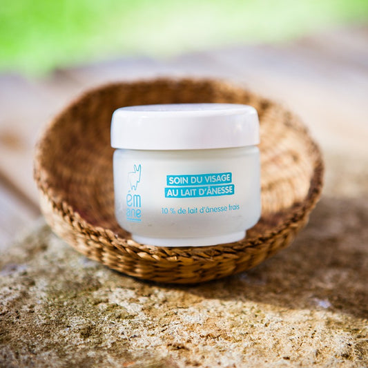 Donkey milk face cream